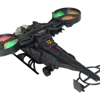 Vojni Helikopter, Ogromna Krila, Svjetla, Zvuk Rotacije 4