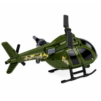 Vojni Helikopter Sa Svjetlima Kuke Zvuči Zeleno 3