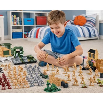 Vojni Set Figurice Vojnici I Vozila 300 Dijelova 3