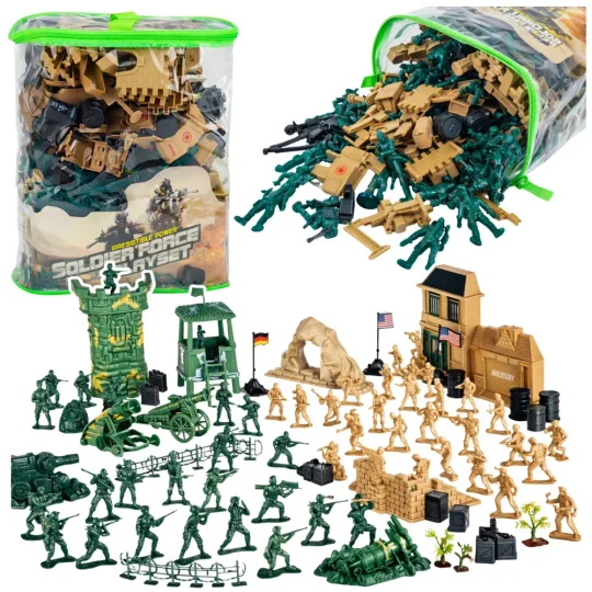 Vojni Set Figurice Vojnici I Vozila 400 Dijelova 1