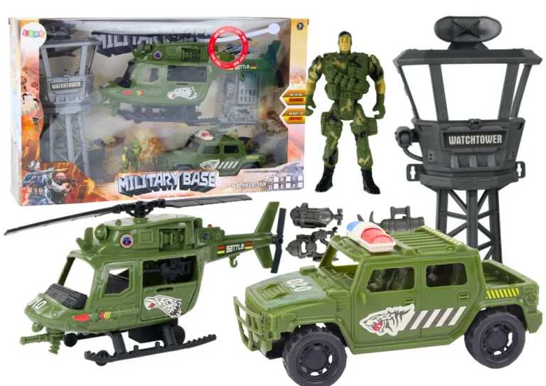 Vojni Set Helikopter, Borbeno Vozilo, Toranj I Vojnik 1