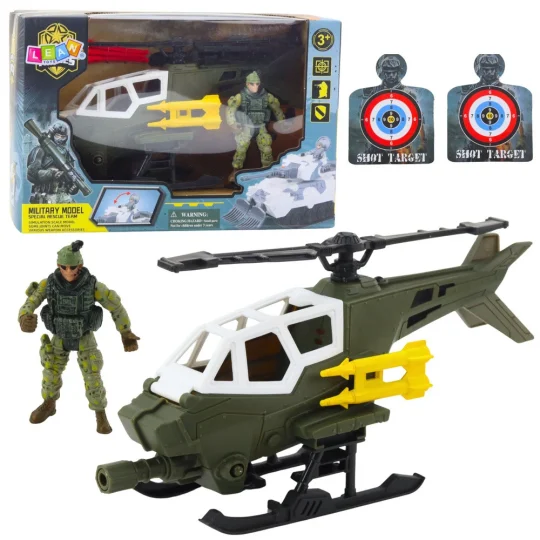 Vojni Set Helikopter I Figura Vojnika 1