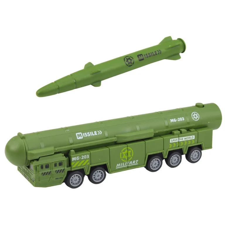 Vojni Set Kamion Bacač Raketa I Borbeni Avioni 2