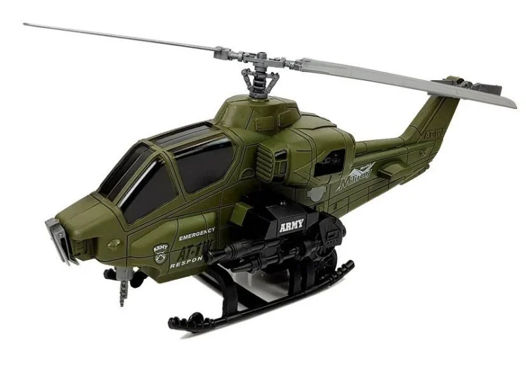Vojni Set S Helikopterom, Kacigom I Figurom Vojnika 2