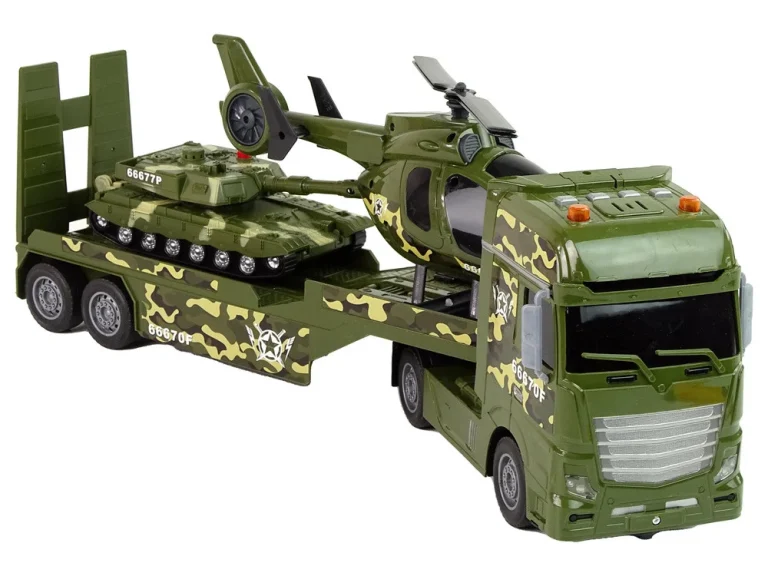 Vojni Set Tenk, Helikopter I Kamion, Pogon Na Trenje 3