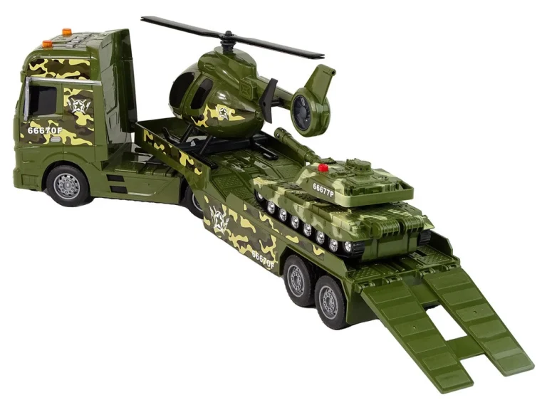 Vojni Set Tenk, Helikopter I Kamion, Pogon Na Trenje 4