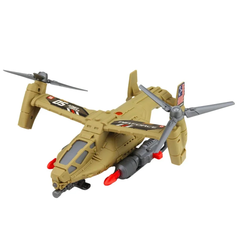Vojni Set Za Djecu Helikopter, Tenk, Lebdeće Plovilo I Baza 3