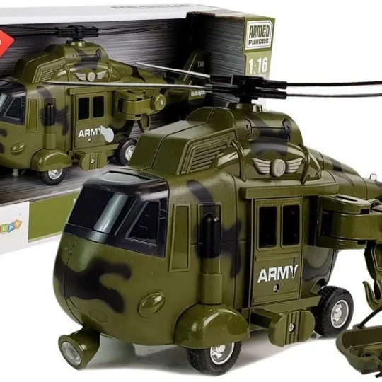 Vojni Spasilački Helikopter 1:16 Kuka Sa Zvučnim Svjetlom 1