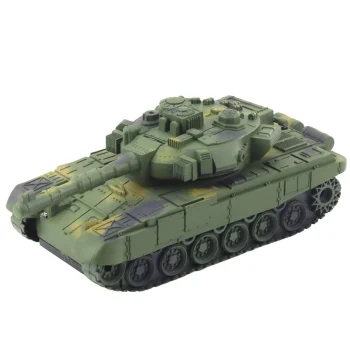 Vojni Tenk T90 S Daljinskim Upravljanjem, Rc Svjetlima, Zvuci Zeleno 1:18 2