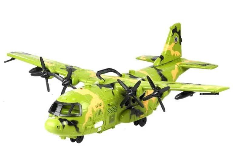 Vojni Zrakoplov 55 Cm S Priborom I Figuricama 2