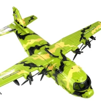 Vojni Zrakoplov 55 Cm S Priborom I Figuricama 4