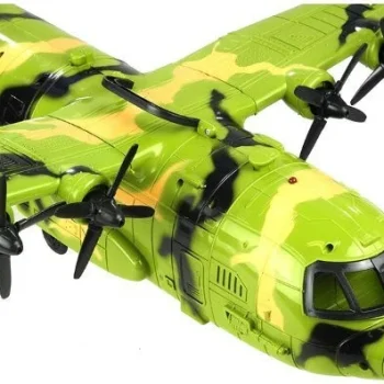 Vojni Zrakoplov 55 Cm S Priborom I Figuricama 5