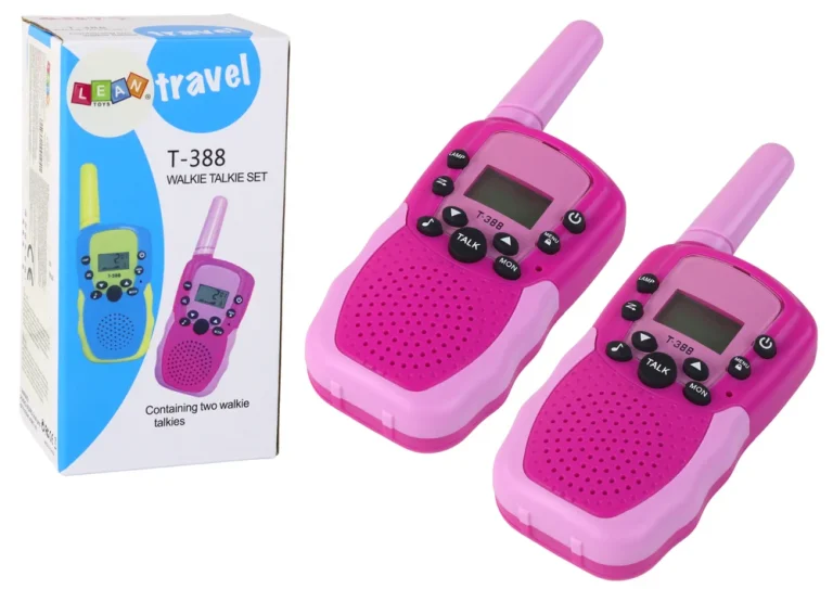 Voki Toki Set Za Djecu, Domet 3 Km, Ružičasti 1