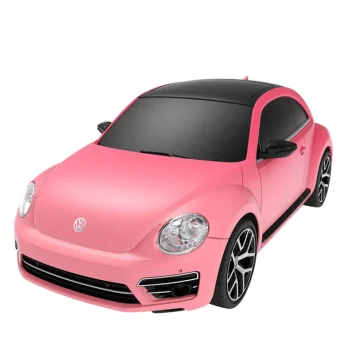 Volkswagen Beetle Uv Osjetljivi Automobil Na Daljinsko Upravljanje, Ružičasti Rastar 1:24 3