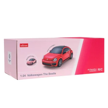 Volkswagen Beetle Uv Osjetljivi Automobil Na Daljinsko Upravljanje, Ružičasti Rastar 1:24 5