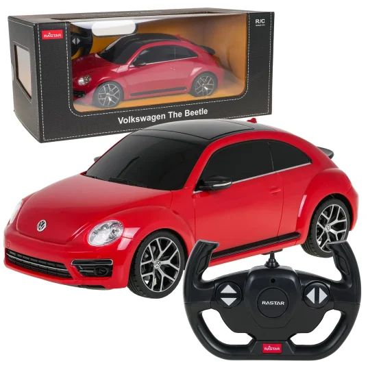 Volkswagen Buba 1:14 Rastar Crveni Auto Na Daljinsko Upravljanje, Crvena 1