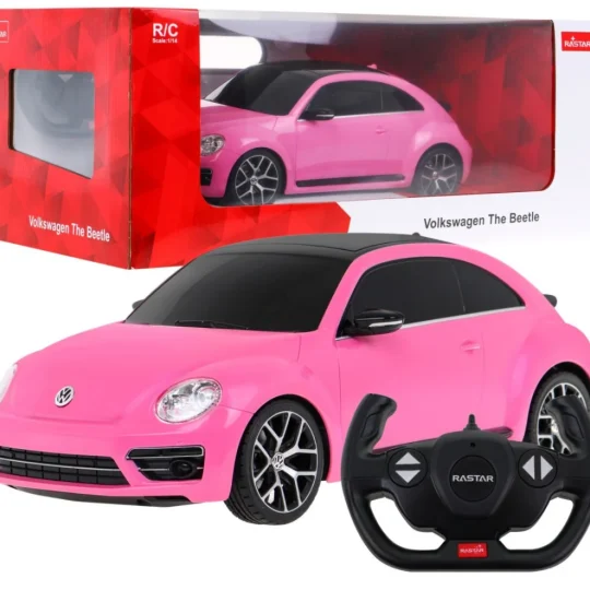Volkswagen Buba 1:14 Rastar Ružičasti Auto Na Daljinsko Upravljanje 1