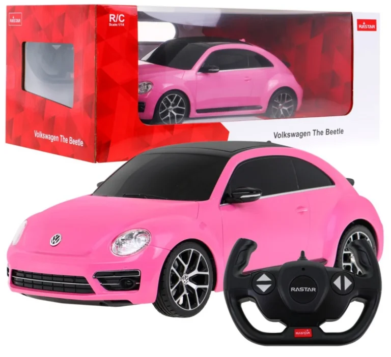 Volkswagen Buba 1:14 Rastar Ružičasti Auto Na Daljinsko Upravljanje 1