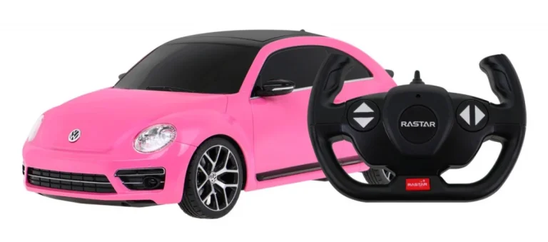 Volkswagen Buba 1:14 Rastar Ružičasti Auto Na Daljinsko Upravljanje 7