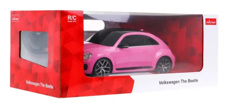 Volkswagen Buba 1:14 Rastar Ružičasti Auto Na Daljinsko Upravljanje 9