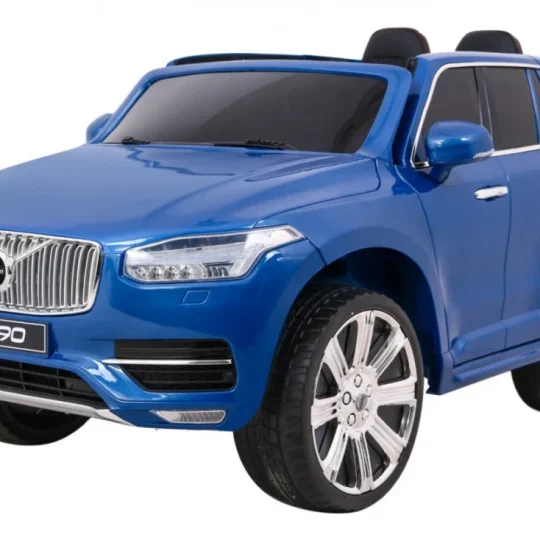 Volvo Xc90 Dječji Suv Na Baterije Plava Boja + Daljinski Upravljač + Nosač Prtljage 1