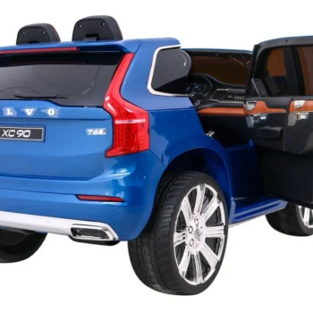Volvo Xc90 Dječji Suv Na Baterije Plava Boja + Daljinski Upravljač + Nosač Prtljage 10