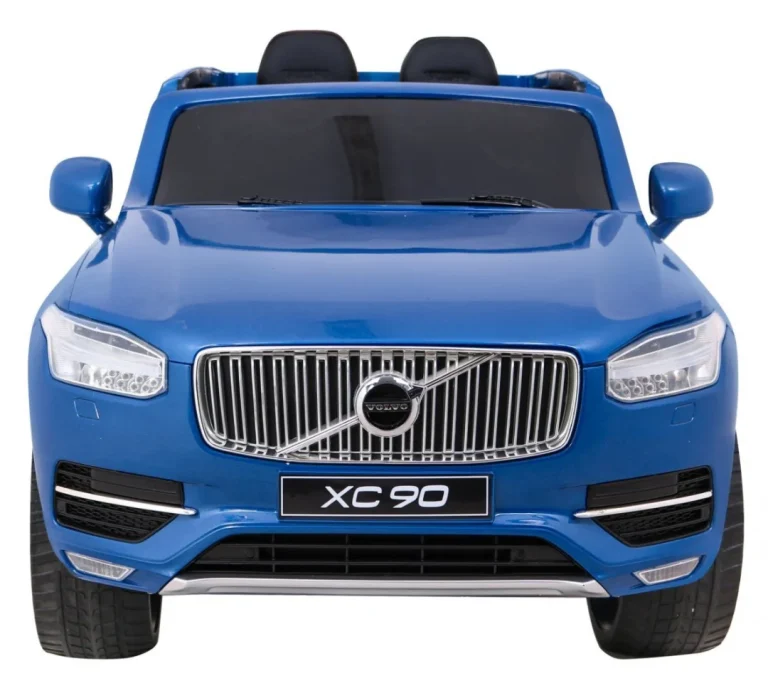 Volvo Xc90 Dječji Suv Na Baterije Plava Boja + Daljinski Upravljač + Nosač Prtljage 3