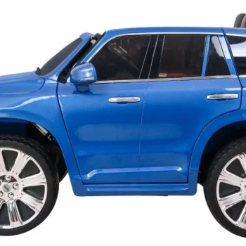 Volvo Xc90 Dječji Suv Na Baterije Plava Boja + Daljinski Upravljač + Nosač Prtljage 4