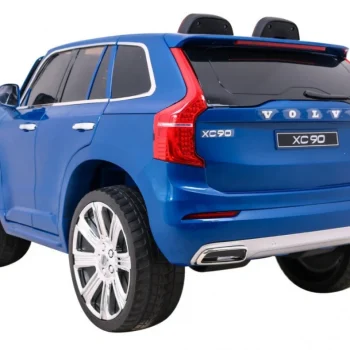 Volvo Xc90 Dječji Suv Na Baterije Plava Boja + Daljinski Upravljač + Nosač Prtljage 5