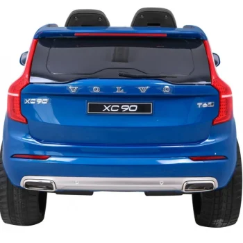 Volvo Xc90 Dječji Suv Na Baterije Plava Boja + Daljinski Upravljač + Nosač Prtljage 6
