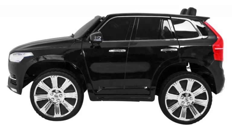 Volvo Xc90 Suv Na Baterije Za Djecu Crna Boja + Daljinski Upravljač + Prtljažnik 4