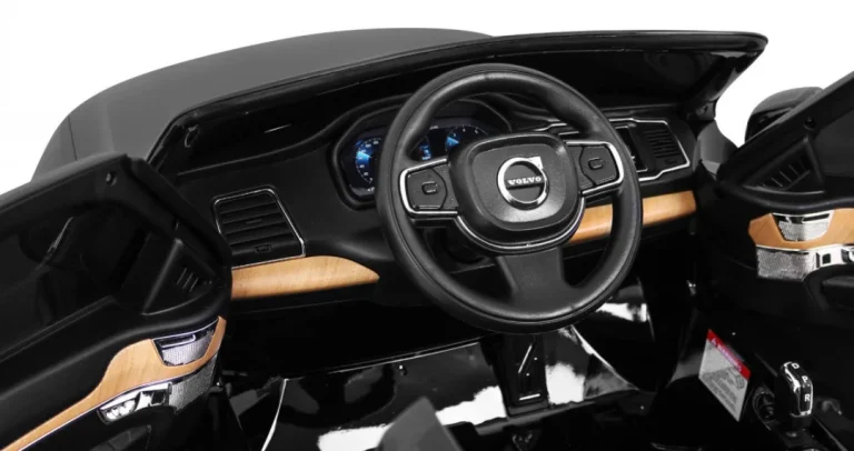 Volvo Xc90 Suv Na Baterije Za Djecu Crna Boja + Daljinski Upravljač + Prtljažnik 8