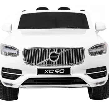 Volvo Xc90 Na Baterije Za Djecu Bijeli + Daljinski Upravljač + Nosač Za Prtljagu + Eva, Bijela 3