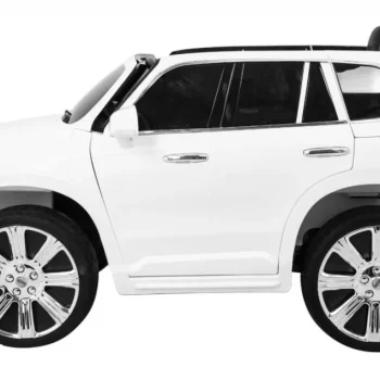 Volvo Xc90 Na Baterije Za Djecu Bijeli + Daljinski Upravljač + Nosač Za Prtljagu + Eva, Bijela 4