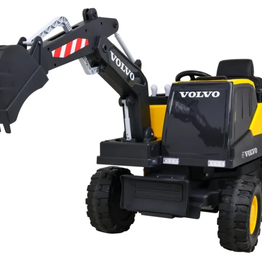 Volvo Bager Na Akumulator žuti + 2 Bazena I 150 Lopti 1