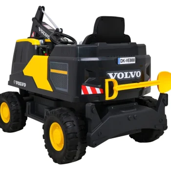 Volvo Bager Na Akumulator žuti + 2 Bazena I 150 Lopti 4