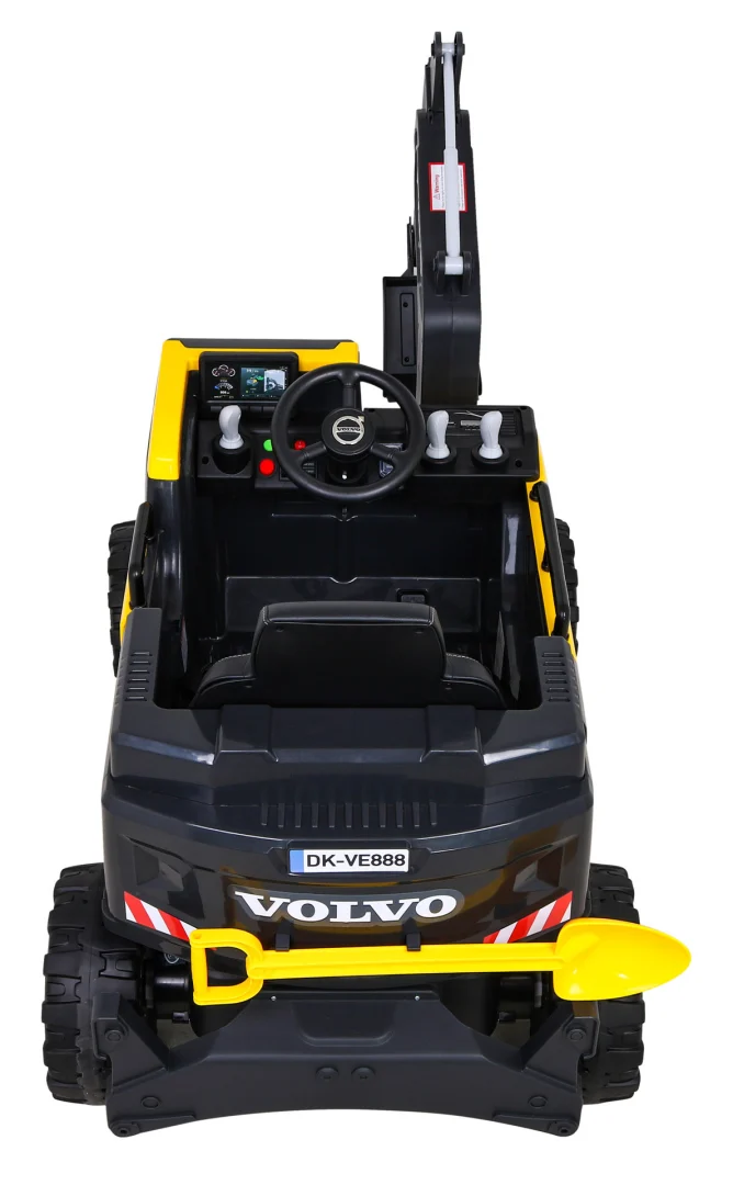 Volvo Bager Na Akumulator žuti + 2 Bazena I 150 Lopti 5