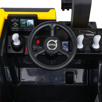 Volvo Bager Na Akumulator žuti + 2 Bazena I 150 Lopti 6