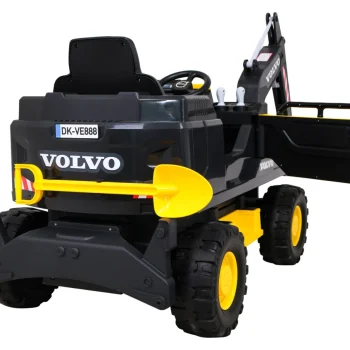 Volvo Bager Na Akumulator žuti + 2 Bazena I 150 Lopti 7