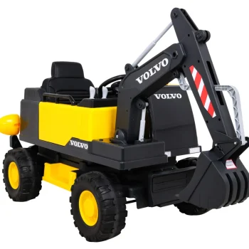 Volvo Bager Na Akumulator žuti + 2 Bazena I 150 Lopti 8
