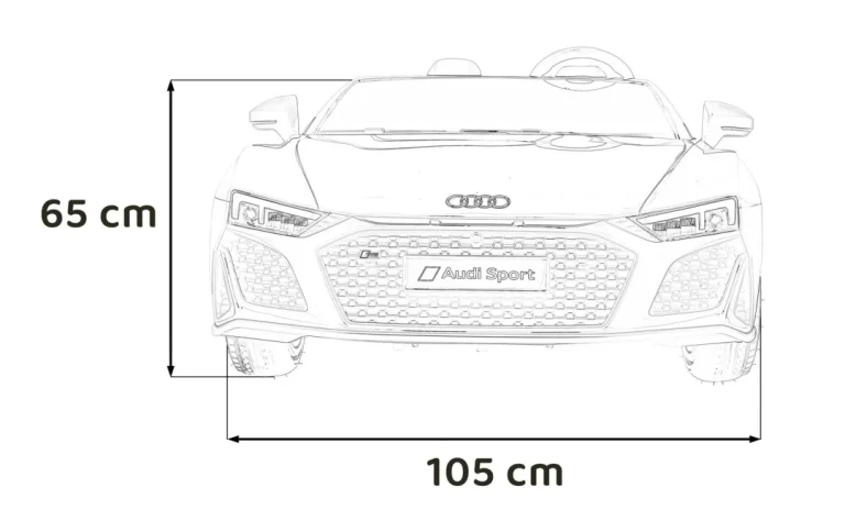 Vozilo Audi Spyder R8 Lift Strong žuto 4