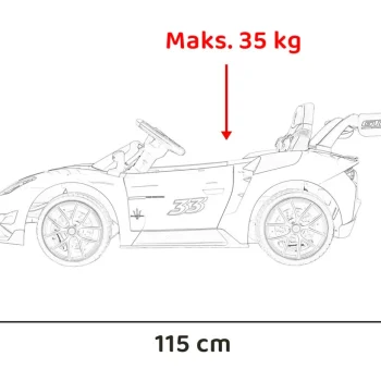 Vozilo Maserati Mc20 Gt2 Bijela 3