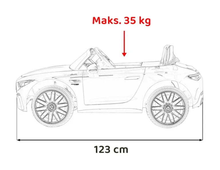Vozilo Mercedes Benz Amg Sl63 Bijela 3