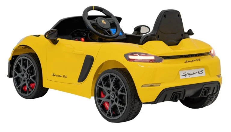 Vozilo Porsche Spyder Rs 718 Žuti Mp4, žuta 7