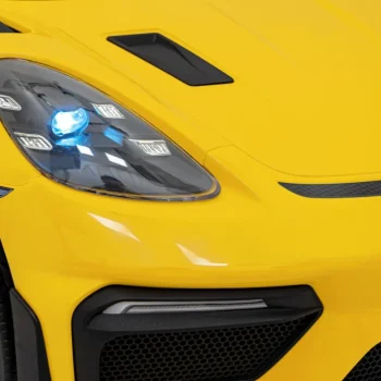 Vozilo Porsche Spyder Rs 718 Žuti Sportski Automobil, žuta 18