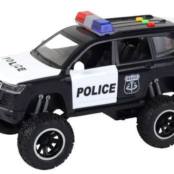 Vožnja Offroad Raptor Policija Crno Otvaranje Vrata Zvučno Svjetlo 2