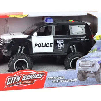 Vožnja Offroad Raptor Policija Crno Otvaranje Vrata Zvučno Svjetlo 4