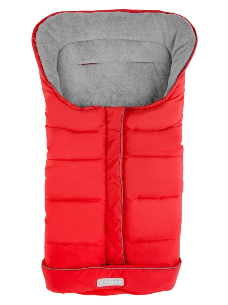Vreća Za Spavanje Za Kolica, Sanjke 96 X 45 Cm Ricokids Drimi Crvena 2