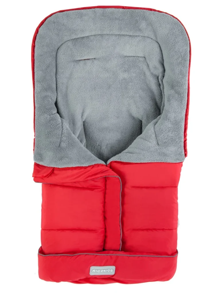 Vreća Za Spavanje Za Kolica, Sanjke 96 X 45 Cm Ricokids Drimi Crvena 3