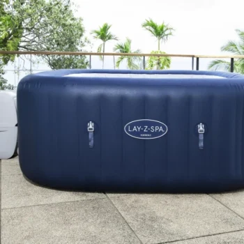 Vrtna Hidromasažna Kada Hawaii Lay Z Spa Airjet Bestway Za 6 Osoba + Filter + Navlaka + Chemconnect 3